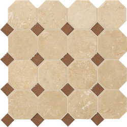 Мозаїка (30x30) G30072 Rialto Tabacco Ottagona - Rialto