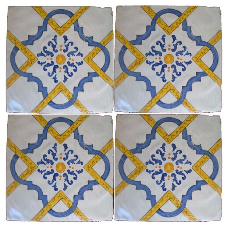 Декор (30x30) Piastrelle Maioliche Repro 020/D - Maioliche Repro з колекції Maioliche Repro Scianna