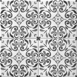 Плитка 15x15 Aqu/Veg. Gr Decoro Vega Grigio - Aquarel