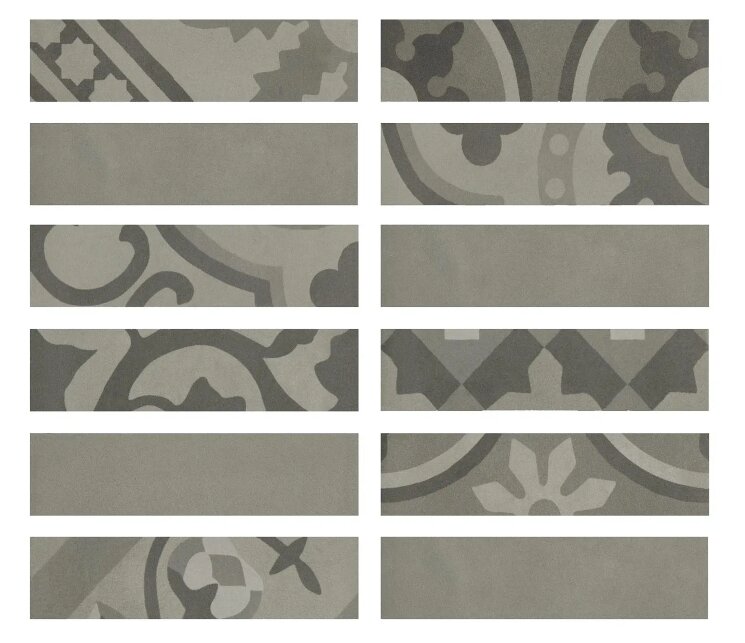 Плитка 5x20 M8WX D segni Blend Grigio Listello Marazzi D Segni Blend з колекції D_Segni Blend Marazzi