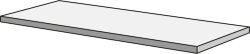 Кутова сходинка 30x120 Nuances Grigio Ang. Sx Ass. Sq.2 Cm - Nuances - NU02S5A