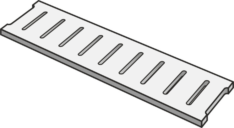 Решітка 14x60 Terre Canapa Griglia2 Cm - Terre - TE03GG6 з колекції Terre Impronta