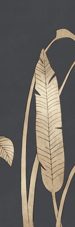 Плитка 100x300 BLCA062 A Glossy Black Bulbo Brezza di Seta з колекції Brezza di Seta Bulbo