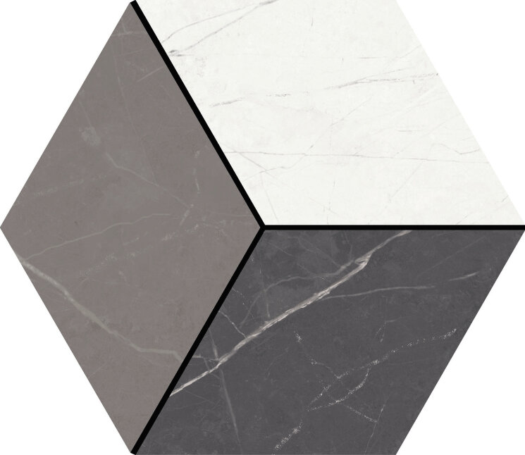 Декор 18x21 Mosaic Diamond Muse Mix-Muse-DC7004 з колекції Muse Aleluia