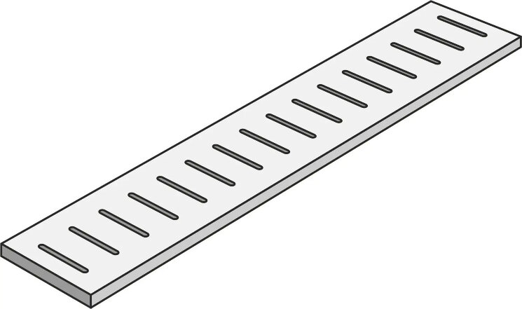 Решітка Griglia Cream - 15x60 12566 Sensi Roma з колекції Sensi Roma ABK