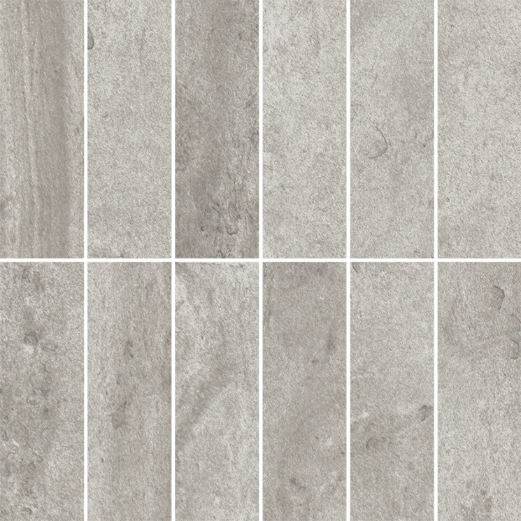 Декор 29.8x29.8 Teakstone Grys Mozaika Cieta K.4,8X14,8 Mat. з колекції Teakstone Paradyz Декор 29.8x29.8 Teakstone Grys Mozaika Cieta K.4,8X14,8 Mat. з колекції Teakstone Paradyz