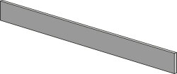 Плінтус Capital Rodapie RC8016 Perla - 10x80  Capital