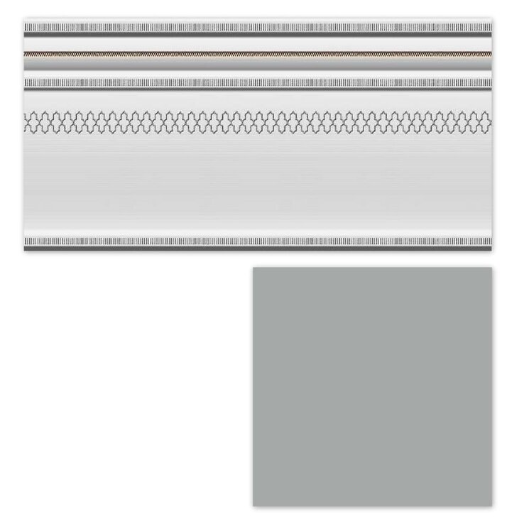 Плінтус Zocalo Classic Gris 15x30 Garden Heralgi з колекції Garden Heralgi Плінтус Zocalo Classic Gris 15x30 Garden Heralgi з колекції Garden Heralgi
