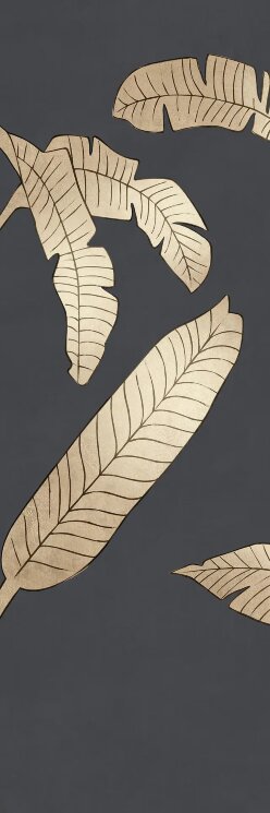 Плитка 100x300 BLCA062 B Glossy Black Bulbo Brezza di Seta з колекції Brezza di Seta Bulbo