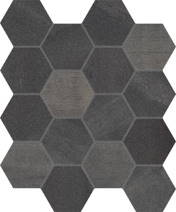 Мозаїка Mosaico denver hex steel 25,4х29,3 з колекції Denver Azteca Мозаїка Mosaico denver hex steel 25,4х29,3 з колекції Denver Azteca