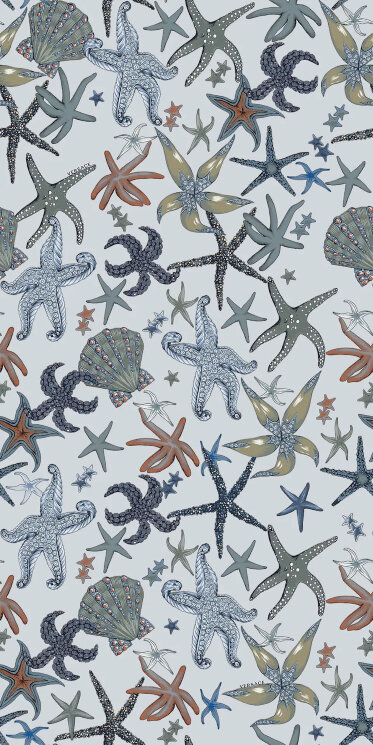 Плитка ICONS TRES DEL LA MER LIGHT RE - 60x120 G28318 Icons з колекції Icons Versace