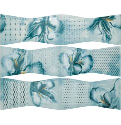 Декор (20x80) COMPOSICION 9003 AQUA-TURQUESA ARMONIA III (набір 3 шт.) Декор (20x80) COMPOSICION 9003 AQUA-TURQUESA ARMONIA III (набір 3 шт.)