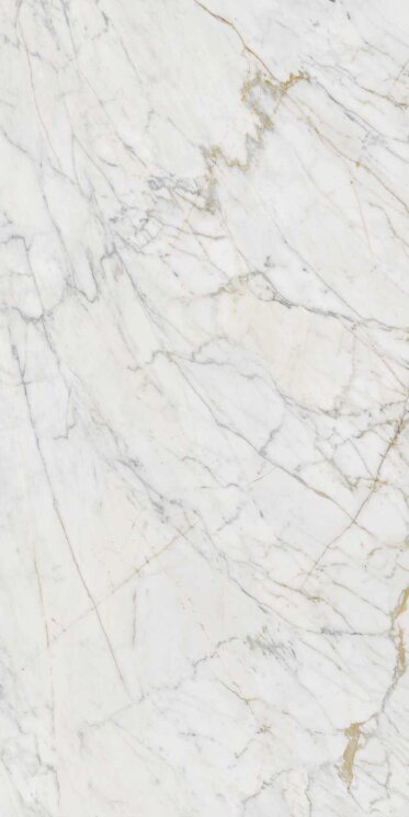 160x320 Grande marble look golden white lux rettificato stuoiato M37D з колекції Grande Marble Look Marazzi