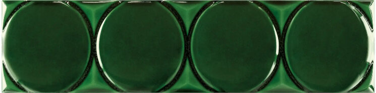 Плитка Waves Circle Copper Green 11 25 45 - 11.25x45 24393 Waves з колекції Waves Cevica