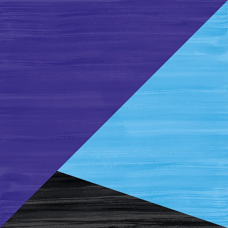 Плитка 60x60 crosswords tiles nero assolutto lines 6 Valmori Maioliche з колекції Maioliche Valmori