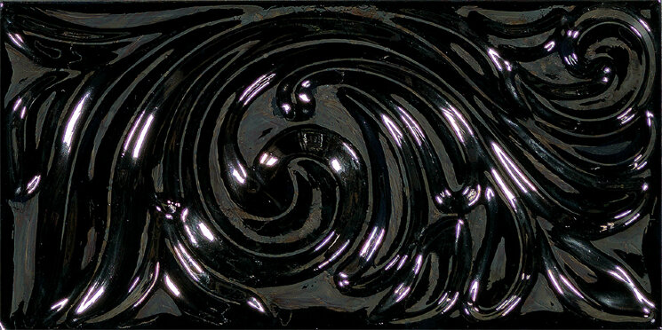 Декор 10x20 Ins. Curl Lustro - Lineup - PLUD01 з колекції Lineup Paul Ceramiche