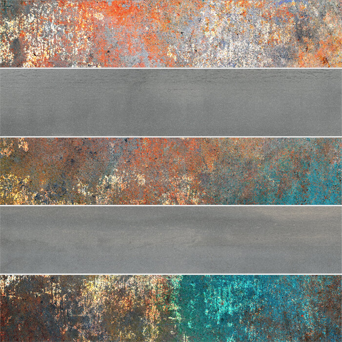 Мозаїка Denver mosaic brick corten inox 25х25 з колекції Denver Azteca Мозаїка Denver mosaic brick corten inox 25х25 з колекції Denver Azteca