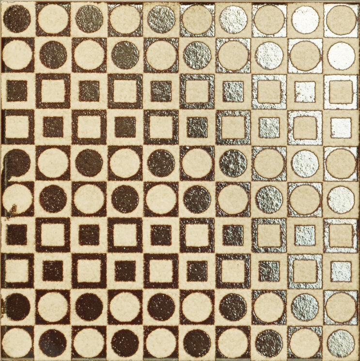 Плитка 20x20 Geo Metallic Brown - Materic - 09720G4 з колекції Materic Elios