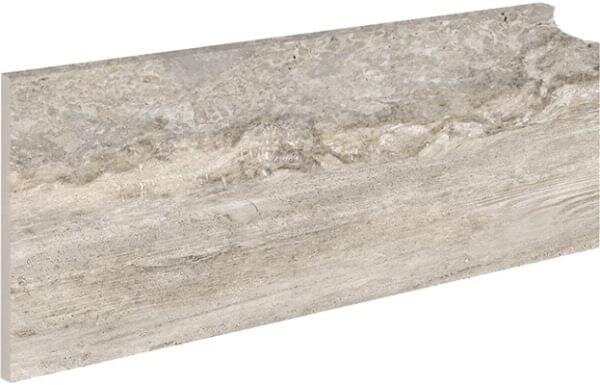Спецелемент Zanquin Fior Travertino Izq 18x40 Marbles Exagres з колекції Marbles Exagres