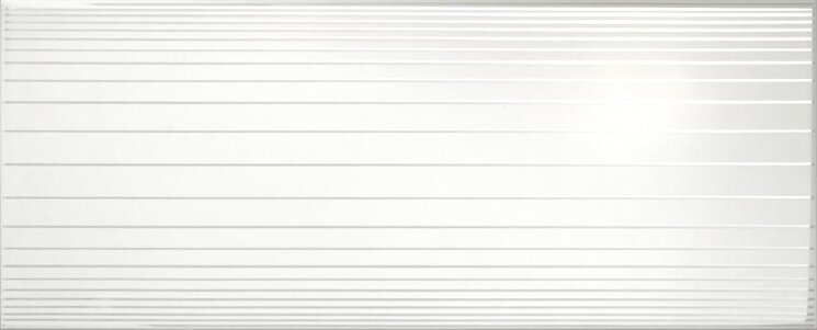 Декор DEC Righe Bianco Lucido 20x50 Lustri CeDam з колекції Lustri CeDam