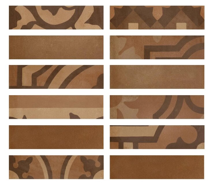 Плитка 5x20 M8X0 D segni Blend Terra Listello Marazzi D Segni Blend з колекції D_Segni Blend Marazzi