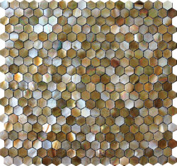 Мозаїка (28.5x29.5) Ocean Hexagonal Brown Lip - Ocean