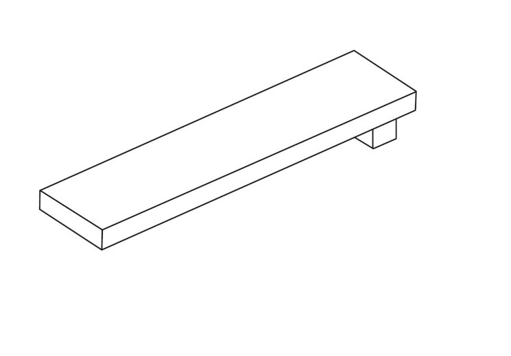 Плитка 9,7x60 No. Grey List Up - Noord - EDU1 з колекції Noord Keope