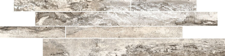 Мозаїка (15x50) 61503 Fascia Grigio - Hiros з колекції Hiros Cerdomus