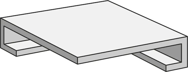 30x30 1JX4 Grey Ang.Gradino Edimax Astor Golden Age з колекції Golden Age EdimaxAstor