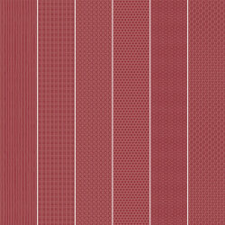 Плитка (10x60) Vibration Red (6 patterns) - Vibration