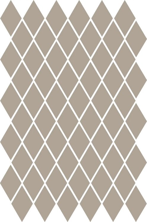 Мозаїка 27x40 XXS Rombo GRIGIO Etruria XXS з колекції XXS Etruria