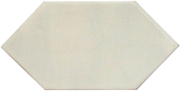 Плитка (10x20) Bianco Furore Losanga Fondo - Cotto Salernitano з колекції Cotto Salernitano Giovanni De Maio