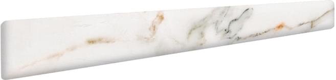 Спецелемент Calacatta Remate Recto Peldano 3x33 Marbles Exagres з колекції Marbles Exagres