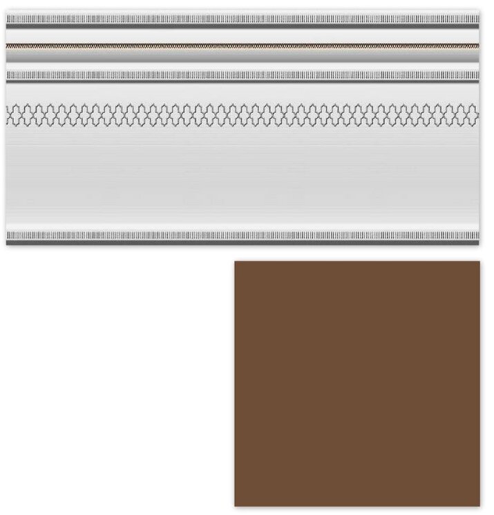 Плінтус Zocalo Classic Marron 15x30 Garden Heralgi з колекції Garden Heralgi Плінтус Zocalo Classic Marron 15x30 Garden Heralgi з колекції Garden Heralgi