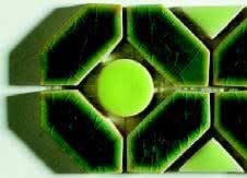 Мозаїка (7.4x23) H01E Fascia Agadir (bosco/verde mela) - Decors