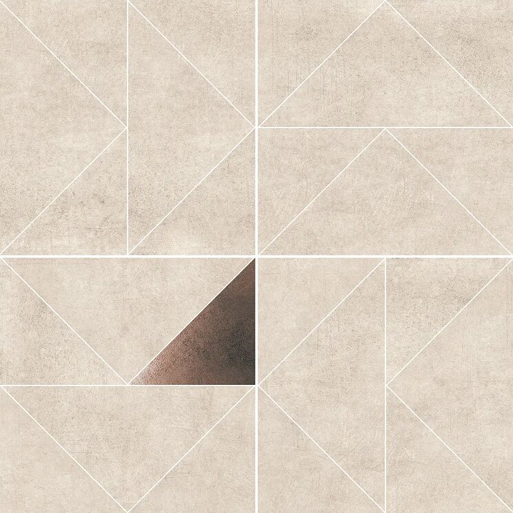Мозаїка 23x23 B664.0173.047 Gravity Mosaic Impetus Light Grey Love Tiles Gravity з колекції Gravity Love Tiles