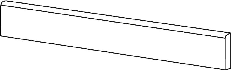 Плінтус 6.5x60 1073879 Batt.Ivory Cercom Infinity з колекції Infinity Cercom