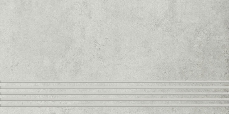 Сходовий елемент 29.8x59.8 Scratch Bianco Stopnica Prosta Nacinana Mat. з колекції Scratch Paradyz