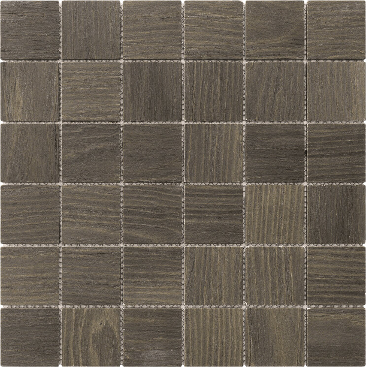 Мозаїка 30x30 Wood Metal5 Brown-Wood Metal-WOOD0011 з колекції Wood Metal Alttoglass Мозаїка 30x30 Wood Metal5 Brown-Wood Metal-WOOD0011 з колекції Wood Metal Alttoglass