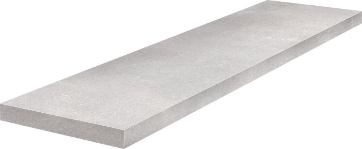 Кутова сходинка (33x100) 62398 Angolo Sx Gradino C.Retta Grey - Chrome з колекції Chrome Cerdomus