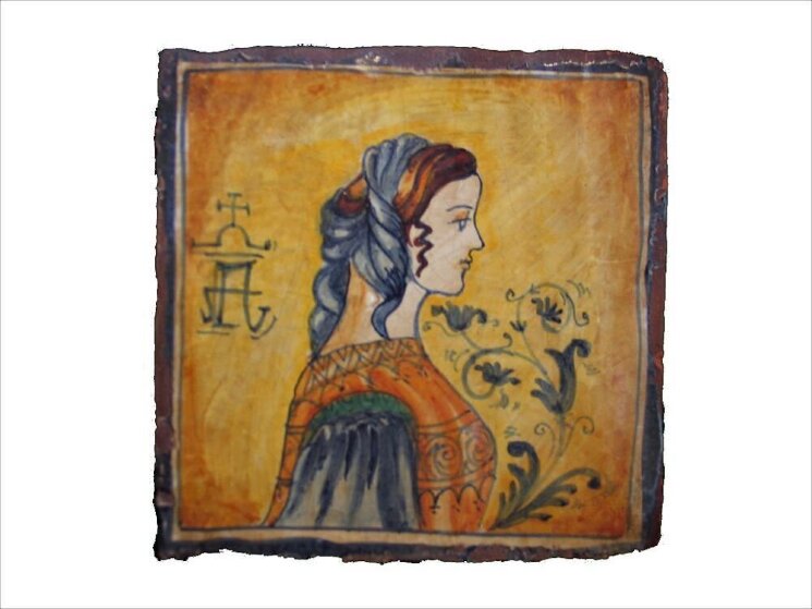 Декор (30x30) Piastrelle Medievali Repro 002/D - Medievali Repro з колекції Medievali Repro Scianna