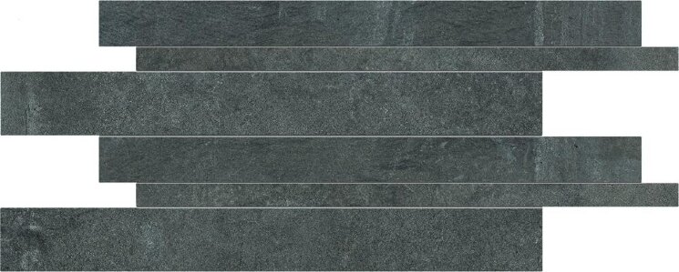 Мозаїка Listelli Sfalsati Mistique Black 30x60 Groove Provenza з колекції Groove Provenza