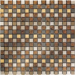 Мозаїка (30.5x30.5) Asolo1 Mosaico 1.5*1.5 - Luxury