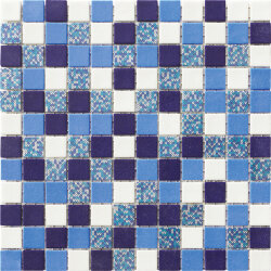 Мозаїка (31.6x31.6) 7978 Fabric Blue Navy - Ink
