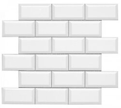 Мозаїка Biselado Pb CC Blanco Enmallado 30.5x30.9 Modernista Adex