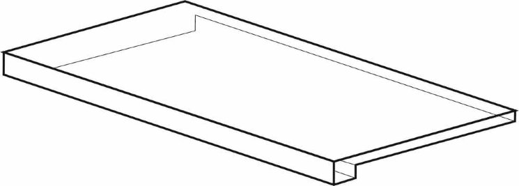 Кутова сходинка (25x150) fKQW Docks Tabacco Scalino Ang. Sx* - Docks з колекції Docks FAP