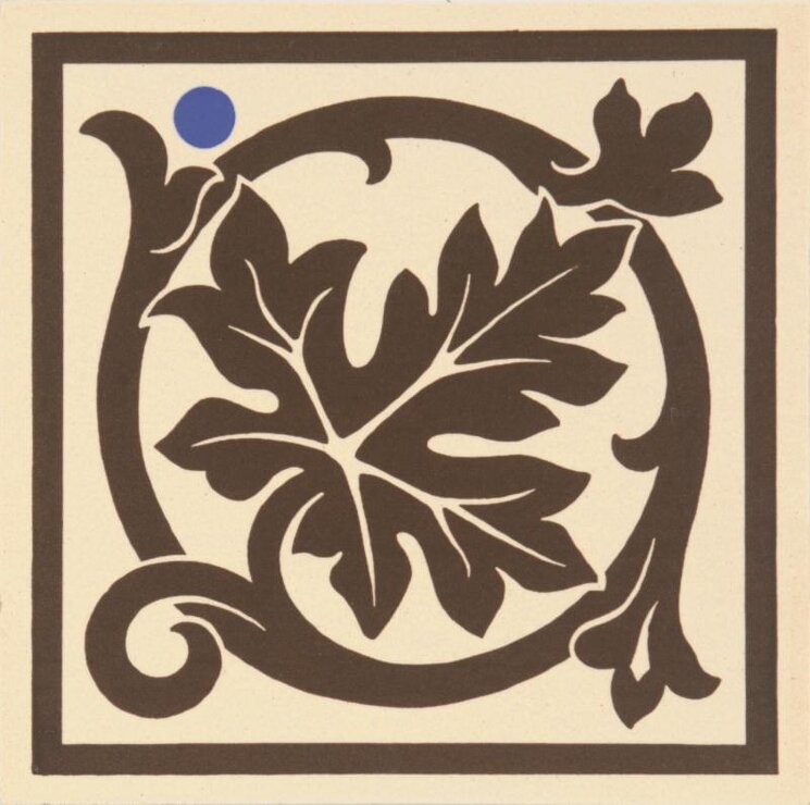 Декор Shaftesbury Corner Brown On White 15.1x15.1 Victorian Floor Tiles Original Style з колекції Victorian Floor Tiles Original Style Декор Shaftesbury Corner Brown On White 15.1x15.1 Victorian Floor Tiles Original Style з колекції Victorian Floor Tiles Original Style