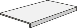 Сходинка 33x60 Bianco Gradone Lineare - Chateaux - 181275