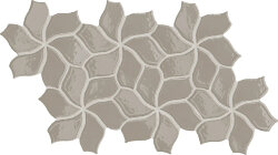 Мозаїка grey glossy flower 23 1 x 40 3 - 23.1x40.3 TYBFG69 Botanica