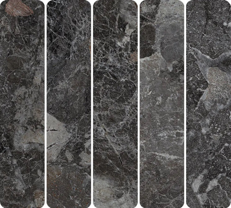 Мозаїка Brick Portofino Black - 29x32 137677 Mockup з колекції Mockup Naxos